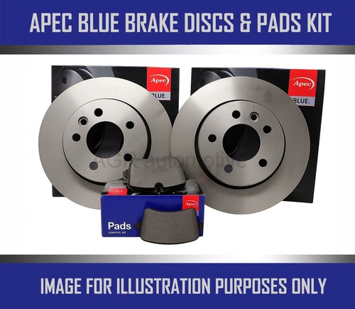 Front discs and pads kit - kit, apec