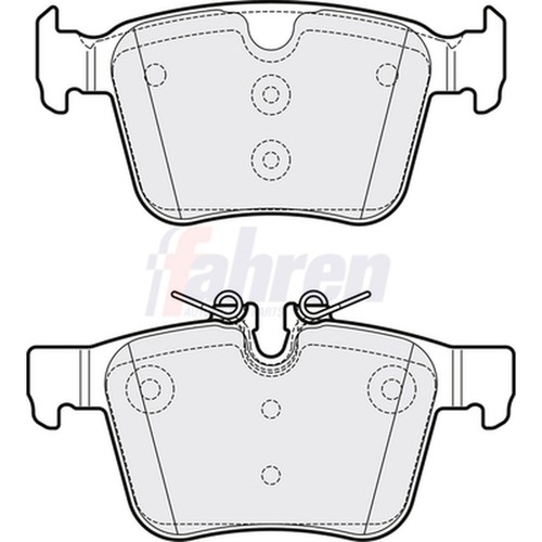Brake pads set - brake, land