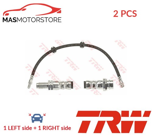 Brake hose line pipe - hose, rear