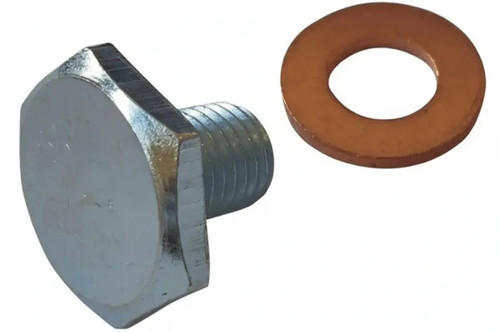 Oil pan drain - , external