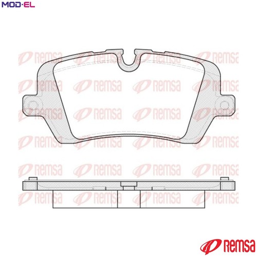 Brake pad set disc - pad,