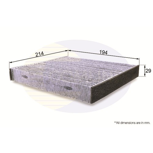 Cabin filter for toyota - for,