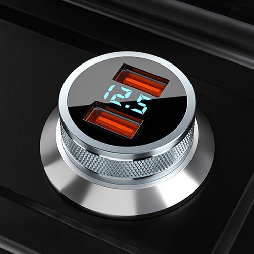 Car dual usb charger quick - car,