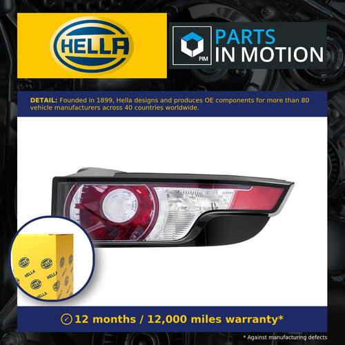 Rear light lamp - light, right