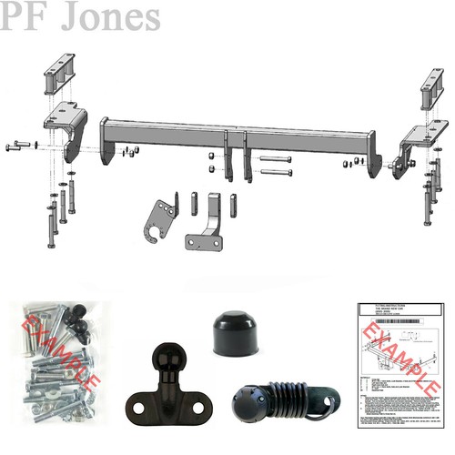 Pct towbar for land - towbar, rover