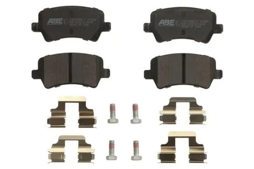 Brake pads rear - rear, axle