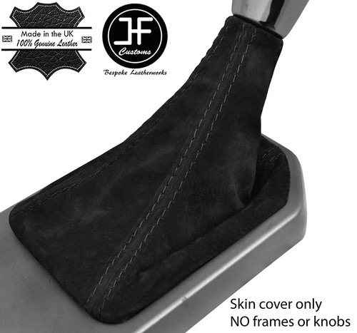 Black stitch real suede manual - real,