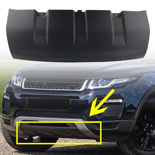 Black front bumper - bumper, plate